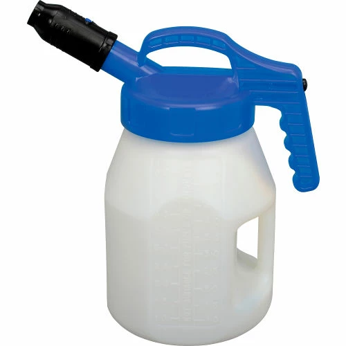 Oil Safe Stumpy Pour Spout Lid, Blue, 100502 - Image 3