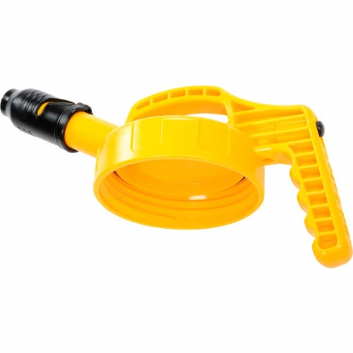 Oil Safe Stumpy Pour Spout Lid, Yellow, 100509 - Image 2