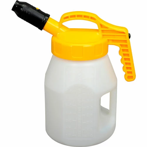 Oil Safe Stumpy Pour Spout Lid, Yellow, 100509 - Image 3