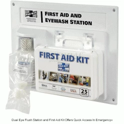 PhysiciansCare Physicians Care Eye Flush Solution with First Aid Kit, 24-500