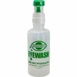 Bel-Art Emergency Eye Wash Safety Station Empty Replacement Bottle Refill, 500ml, 16 oz.