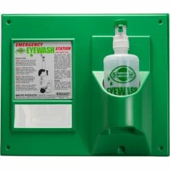 Bel-Art Emergency Eye Wash Safety Station With 1 Empty Bottle, 1000ml, 32 oz.