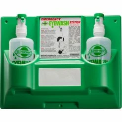 Bel-Art Emergency Eye Wash Safety Station With 2 Empty Bottles, 1000ml, 64 oz.