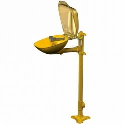 Bradley Corporation Bradley® S19214PDC Halo Eyewash, Plastic Bowl And Cover, .4 GPM
