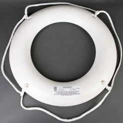 Datrex DX0300WD Life Ring w/o Tape, USCG, White, 30"