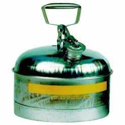 Eagle Mfg Eagle Type I Stainless Safety Can - 2.5 Gallons, 1313
