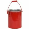Eagle Mfg Eagle Bench Can - Metal - Red - 6 qt.