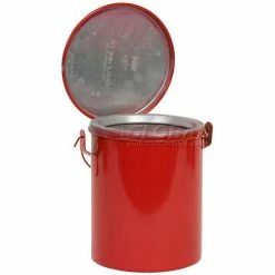 Eagle Mfg Eagle Bench Can - Metal - Red - 8 qt.