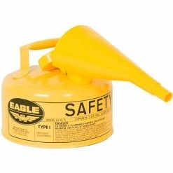 Eagle Mfg Eagle Type I Safety Can - 1 Gallon with Funnel - Yellow