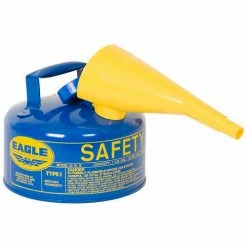 Eagle Mfg Eagle Type I Safety Can - 2 Gallon with Funnel - Blue