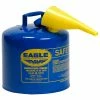 Eagle Mfg Eagle Type I Safety Can - 5 Gallon with Funnel - Blue