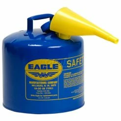 Eagle Mfg Eagle Type I Safety Can - 5 Gallon with Funnel - Blue