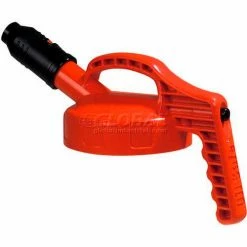 Oil Safe Stumpy Pour Spout Lid, Orange, 100506
