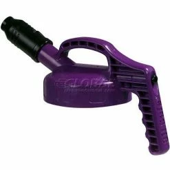 Oil Safe Stumpy Pour Spout Lid, Purple, 100507