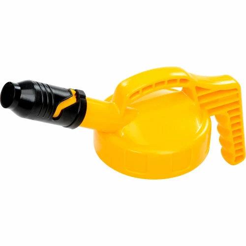 Oil Safe Stumpy Pour Spout Lid, Yellow, 100509 - Image 6