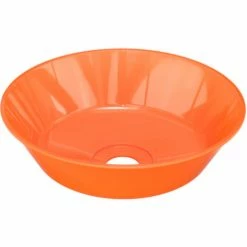 Guardian Equipment 100-009ORG-R ABS Plastic Bowl, 12”, Orange, Replacement