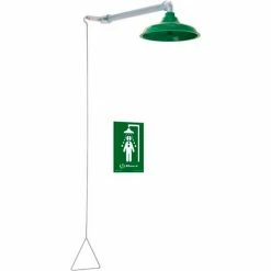 Haws®, 8122HWC, Barrier-Free Horizontal Supply Drench Shower AXION® MSR, ABS Plastic Head