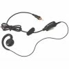 Motorola Solutions HKLN4455A CLP Series Swivel Earpiece with Inline Push To Talk Mic