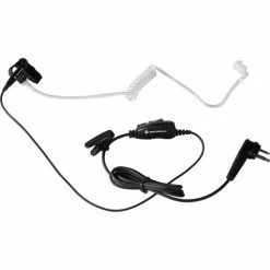 Motorola Solutions HKLN4601A 1-Wire Surveillance Earpiece with In-line Clip PTT Mic