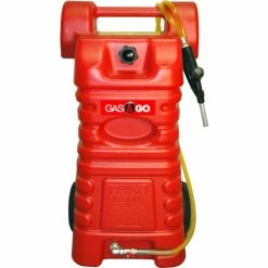 John Dow Industries Gas & Go Polyethylene 25-Gallon Fuel Cart Caddy - UN/DOT and Transport Canada Approved, GG-25PFC