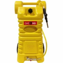 John Dow Industries Gas & Go Polyethylene 25-Gal Fuel Cart Diesel Caddy - UN/DOT & Transport CA Approved, GG-25PFC-D