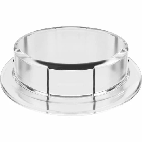 Justrite 12868 Closed Adapter for Carboy Cap, Clear, 83mm