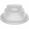 Justrite 12877 Closed Adapter for Carboy Cap, 120mm