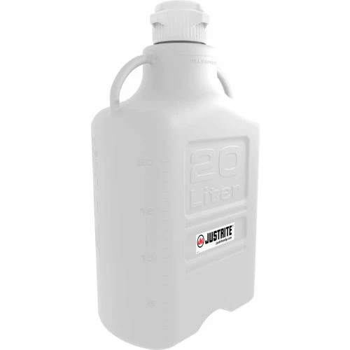 Justrite 12910 Carboy, HDPE, 20-Liter