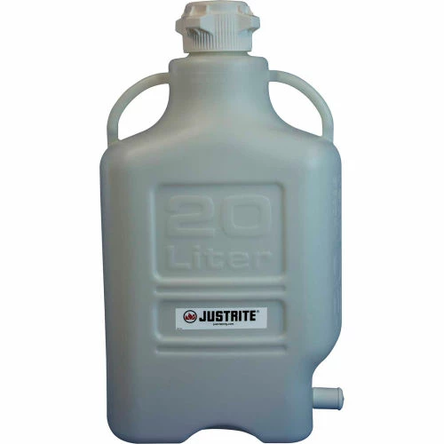 Justrite 12916 Carboy With Spigot, HDPE, 20-Liter - Image 3