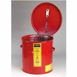 Justrite Dip Tank, 2-Gallon, Red, 27602