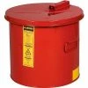 Justrite Dip Tank, 5-Gallon, Red, 27605