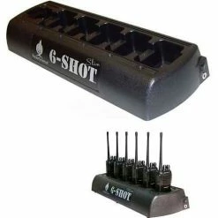 Klein Electronics 6-Shot™ Slim 6-Unit Battery Charger for Vertex VX350 Radios