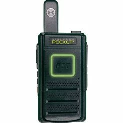 Klein Electronics Blackbox Compact UHF 2-Way Radio. 1.5W 16 Programmable Channels, Long Battery Life
