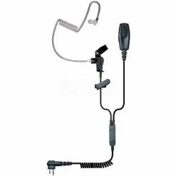 Klein Electronics Patriot™ 2-Wire Surveillance Earpiece - Motorola / Blackbox / HYT / Relm / TEKK Radios