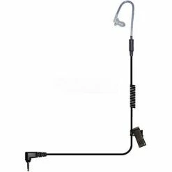 Klein Electronics Shadow-Pro™ Listen-Only Earpiece, 3.5mm Right Angle, 12" Cord