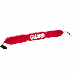 Kemp USA Kemp 53" Cut A Way Rescue Tube, Red With Guard In White, 10-204-RED