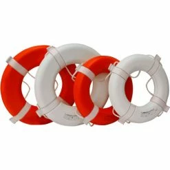 Kemp USA Kemp 20" Ring Buoy, White USCG Approved, 10-206-WHI