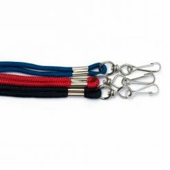 Kemp USA Kemp Whistle Rope Lanyard, Black, 10-429-BLK