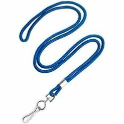 Kemp USA Economy Rope Lanyard, Royal Blue