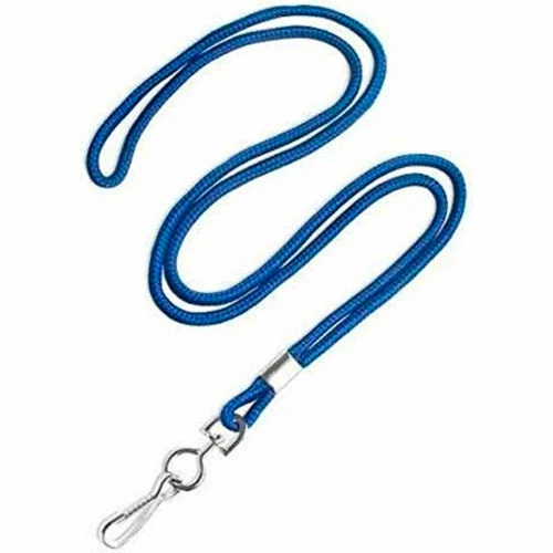 Kemp USA Economy Rope Lanyard, Royal Blue