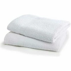 Kemp USA Bath Towel, White, 22X44