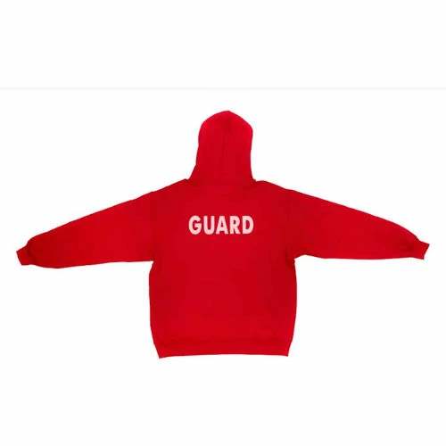 Kemp USA Red Sweat Shirt With Guard Logo In White Small - Image 2