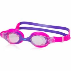 Kemp USA Childrens Goggles, Pink And Purple