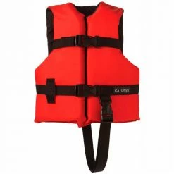 Kemp USA Kemp Child Universal Life Vest, Red & Black, 20-002-CHILD-RED