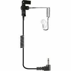 Earphone Connection Ear Phone Connection Fox Earpiece for Motorola, Kenwood, Harris, Icom, Tait, Vertex Radios, EP1089SC