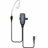 Earphone Connection Ear Phone Connection Coyote Short Tube Lapel Microphone for Kenwood Radios, EP1201