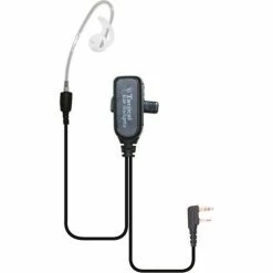 Earphone Connection Ear Phone Connection Coyote Short Tube Lapel Microphone for Kenwood Radios, EP1201