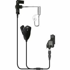 Earphone Connection Ear Phone Connection Cougar 2-Wire Microphone for Motorola Radios, EP4023QR