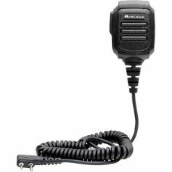 Midland® Shoulder Speaker Mic For Handheld Two Way Radio, Black