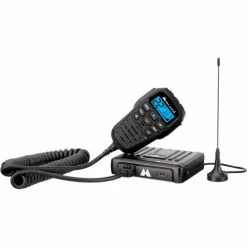 Midland® MicroMobile® Two Way GMRS Radio, 5-1/4"W x 5"D x 1"H, Black